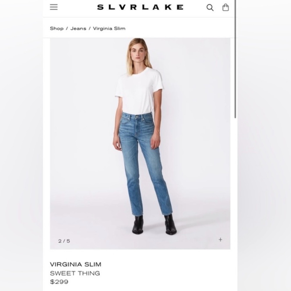 Slvrlake Virginia Slim Jeans